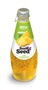 290ml Basil Drink with Pineapple